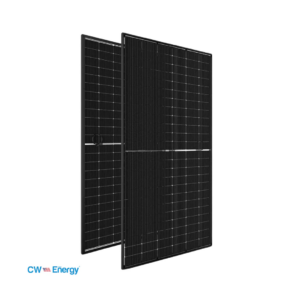 CW Energy CWT550Wp 550W and CW Energy CWT410WpBlack Bifacial Solar Panel – Front View
