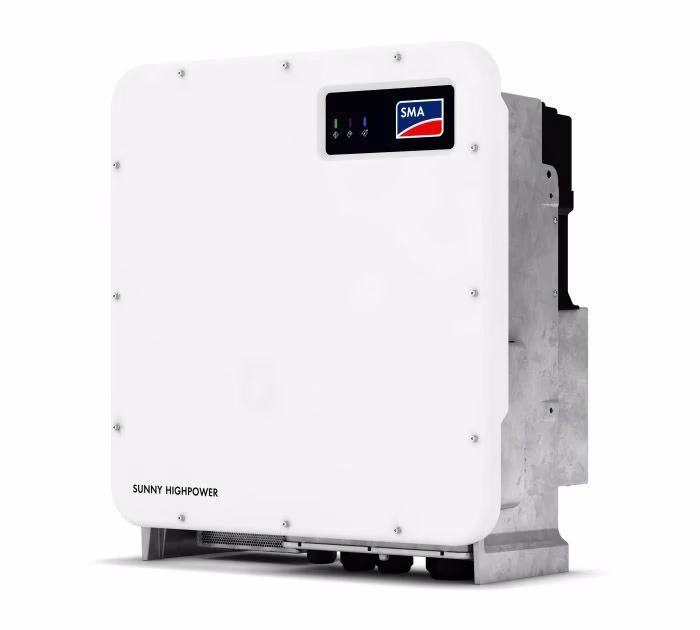 SMA Sunny Highpower PEAK3 125-US 125KW 150KW 480 V string inverter – hero view”