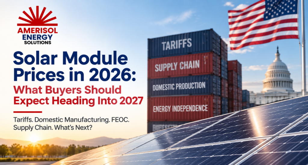 Solar Module Prices in 2026