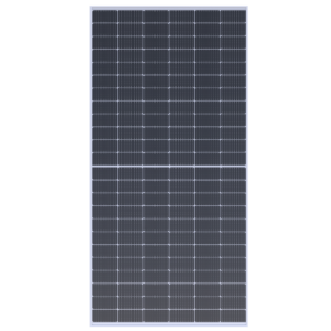 Boviet Solar Vega Series bifacial dual-glass PERC solar panel, silver frame, 144 half-cut cells